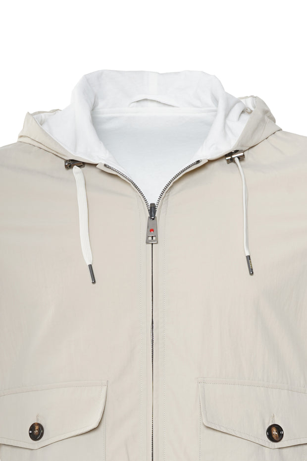 Kired Jeff Cotton Reversible Hooded Light-Jacket