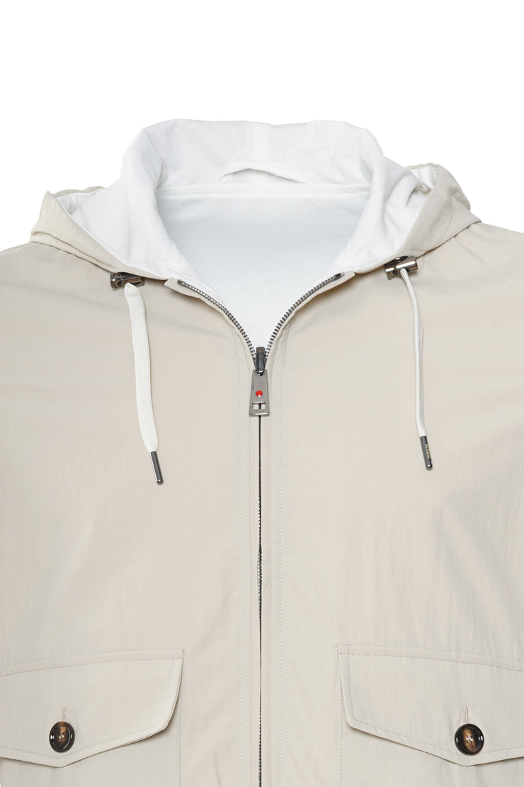 Kired Jeff Cotton Reversible Hooded Light-Jacket