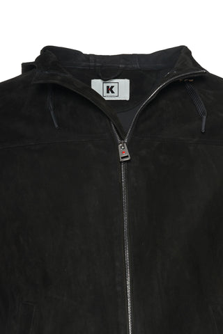 Kired Olek 1 Lambskin Hooded Zip-Up Light-Jacket