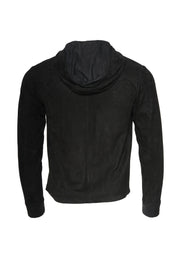 Kired Olek 1 Lambskin Hooded Zip-Up Light-Jacket
