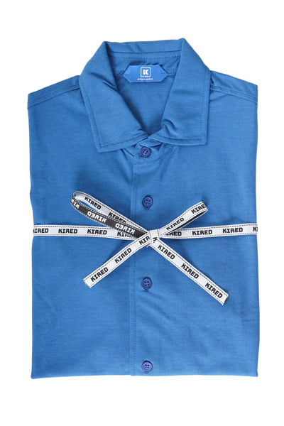 Kired CAPRI Long Sleeve Full Button Polo Shirt