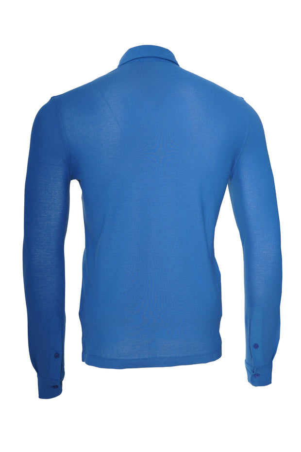 Kired CAPRI Long Sleeve Full Button Polo Shirt