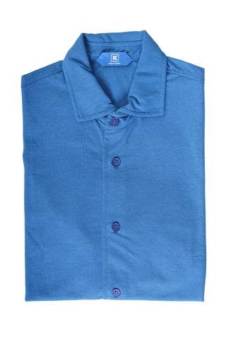 Kired CAPRI Long Sleeve Full Button Polo Shirt