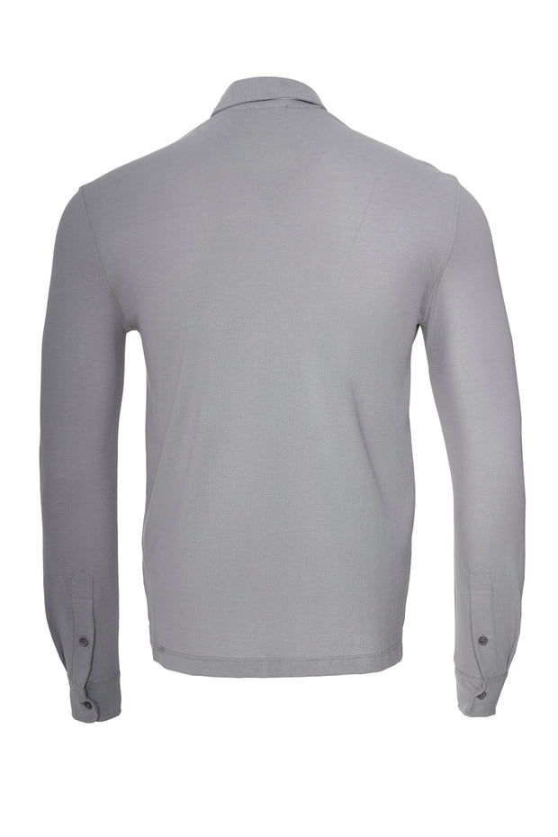 Kired CAPRI Long Sleeve Full Button Polo Shirt