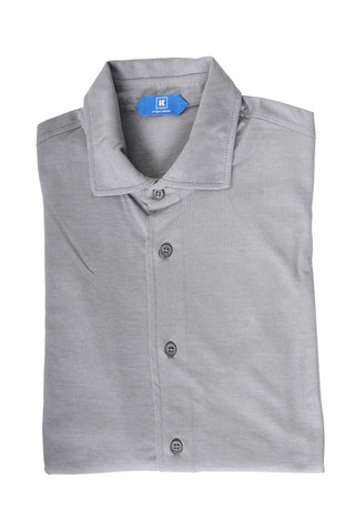 Kired CAPRI Long Sleeve Full Button Polo Shirt