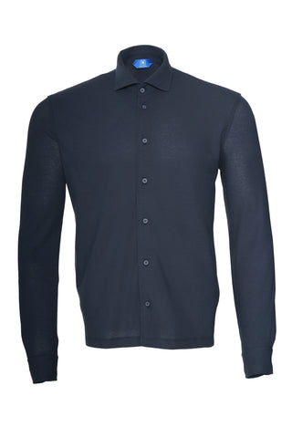 Kired CAPRI Long Sleeve Full Button Polo Shirt