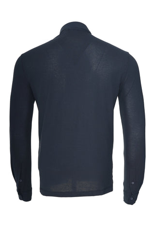 Kired CAPRI Long Sleeve Full Button Polo Shirt