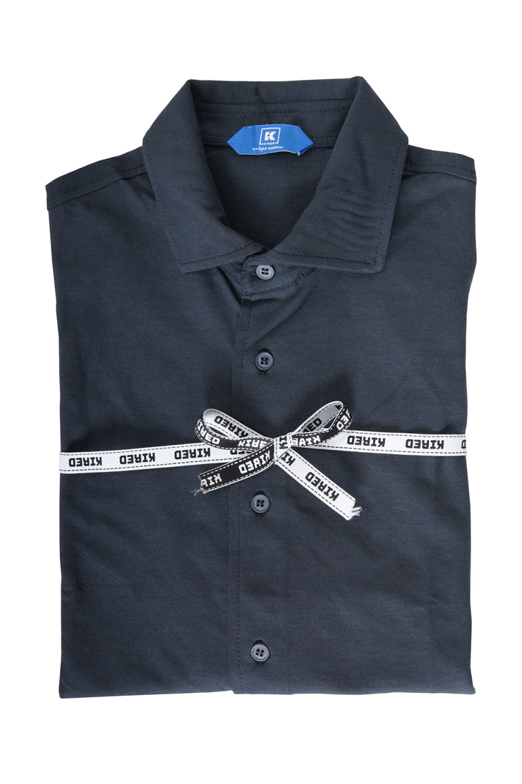 Kired CAPRI Long Sleeve Full Button Polo Shirt