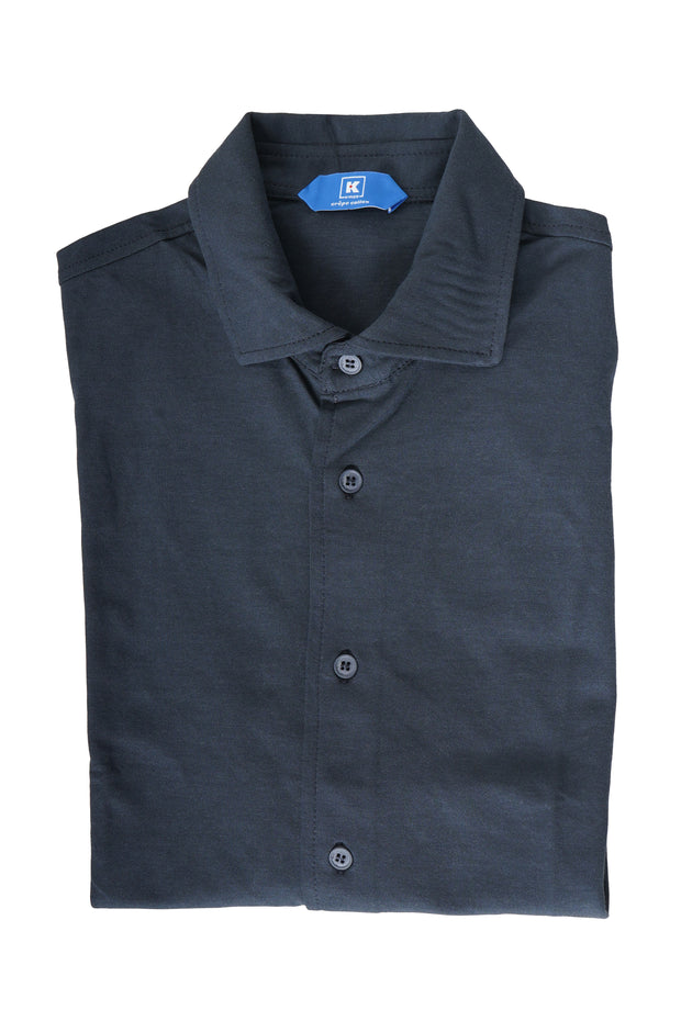Kired CAPRI Long Sleeve Full Button Polo Shirt