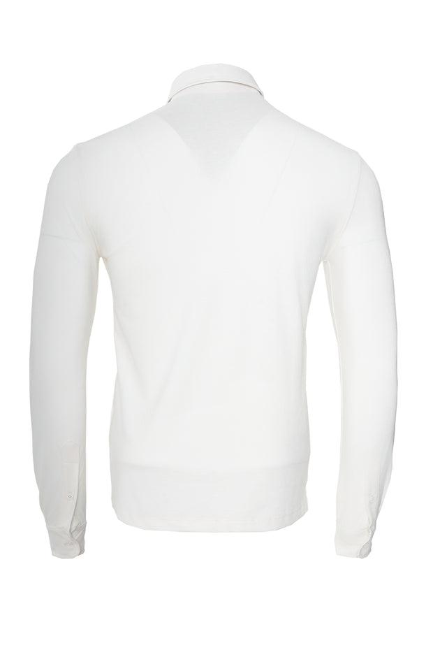 Kired CAPRI Long Sleeve Full Button Polo Shirt