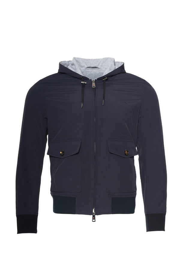 Kired Jeff Cotton Reversible Hooded Light-Jacket