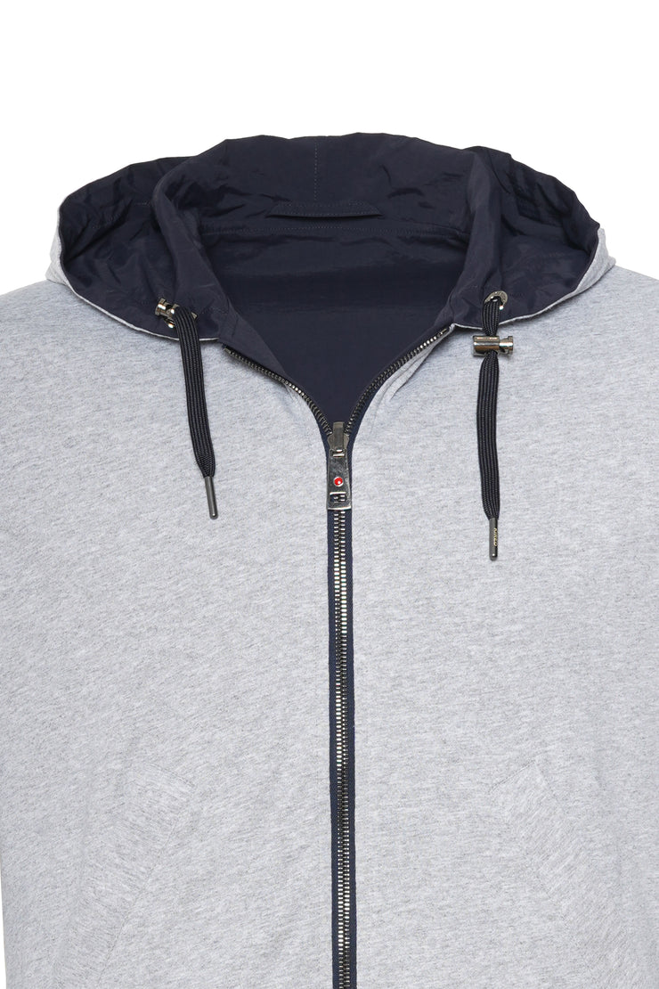 Kired Jeff Cotton Reversible Hooded Light-Jacket