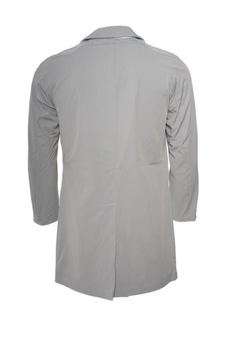 Kired Kim Solid Nylon Reversible Button Up Overcoat