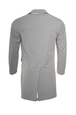 Kired Kim Solid Nylon Reversible Button Up Overcoat