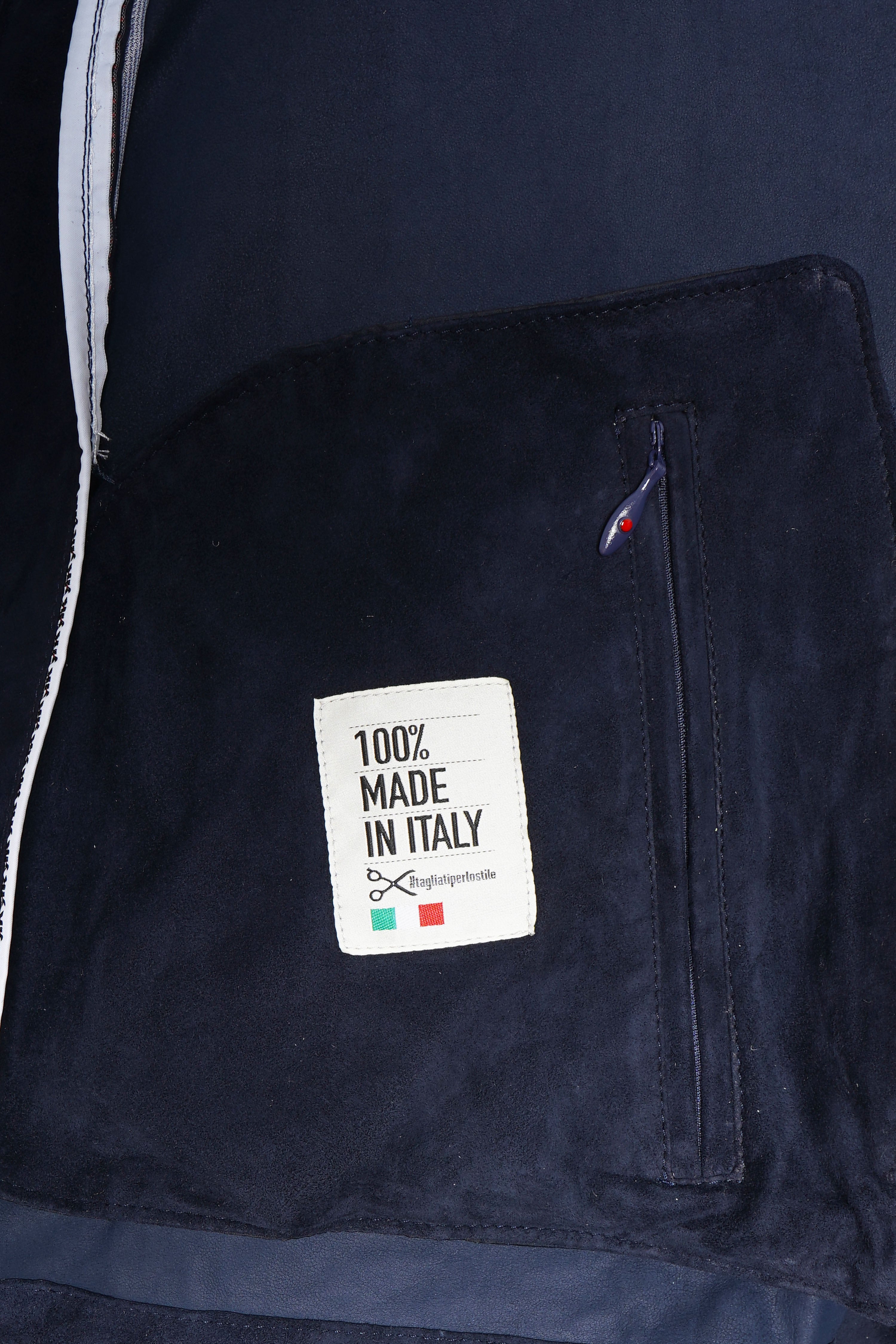 Kired Olek 1 Solid Suede Hooded Zip-Up Light-Jacket – Riflessi