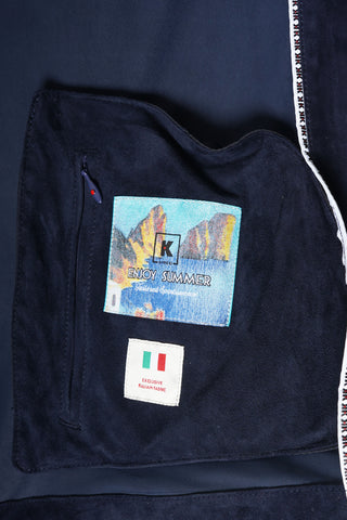 Kired Olek 1 Solid Suede Hooded Zip-Up Light-Jacket