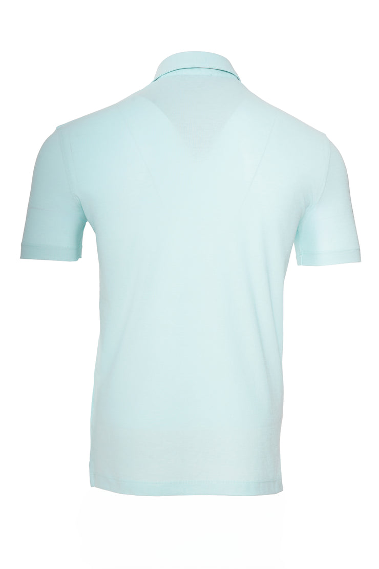 Kired POSI Short Sleeve Quarter Button Polo Shirt