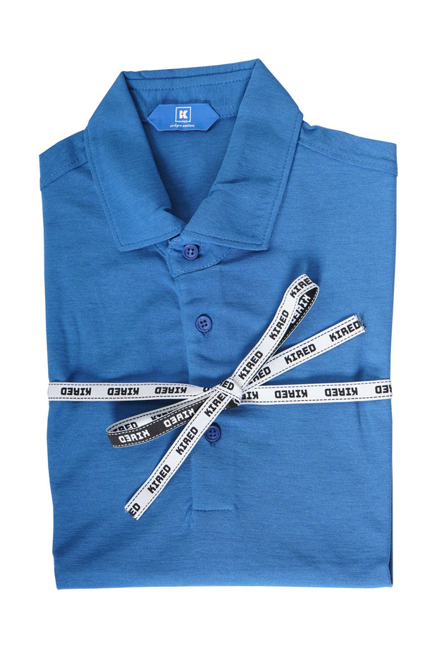 Kired POSI Short Sleeve Quarter Button Polo Shirt