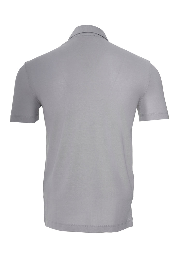 Kired POSI Short Sleeve Quarter Button Polo Shirt
