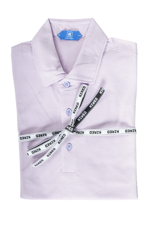 Kired POSI Short Sleeve Quarter Button Polo Shirt