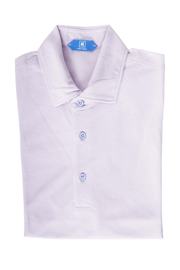 Kired POSI Short Sleeve Quarter Button Polo Shirt