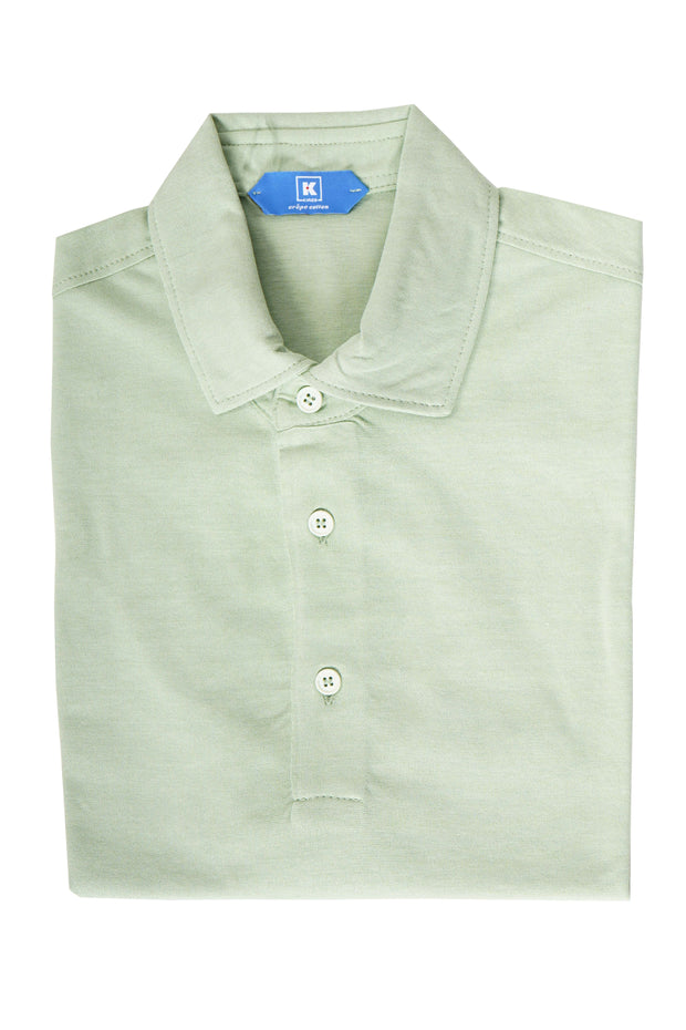 Kired POSI Short Sleeve Quarter Button Polo Shirt