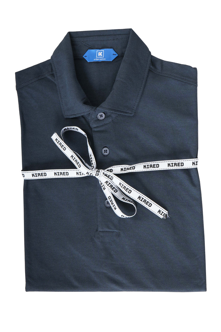 Kired POSI Short Sleeve Quarter Button Polo Shirt