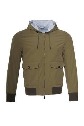Kired Jeff Cotton Reversible Hooded Light-Jacket