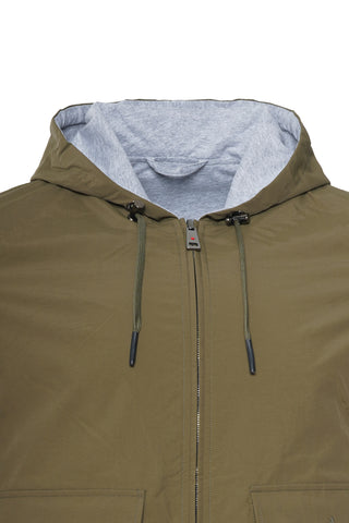 Kired Jeff Cotton Reversible Hooded Light-Jacket
