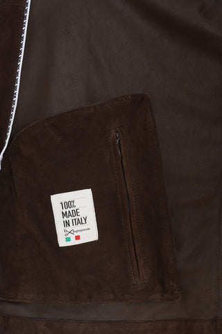Kired Olek 1 Solid Suede Hooded Zip-Up Light-Jacket