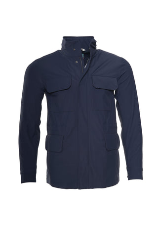 Kired Yari Solid Nylon Hidden Hood Light-Jacket