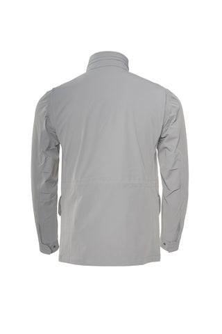 Kired Yari Solid Nylon Hidden Hood Light-Jacket