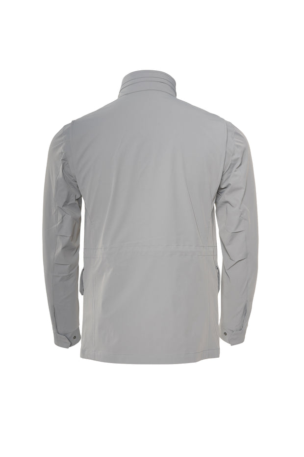 Kired Yari Solid Nylon Hidden Hood Light-Jacket