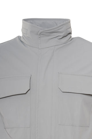 Kired Yari Solid Nylon Hidden Hood Light-Jacket