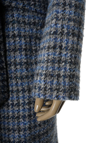 Kiton Woven Virgin Wool Button Down Overcoat