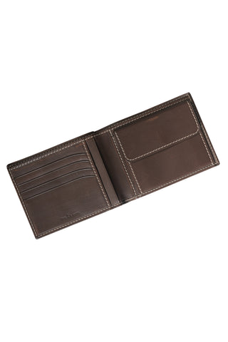Kiton Bifold Full-Grain Leather Wallet