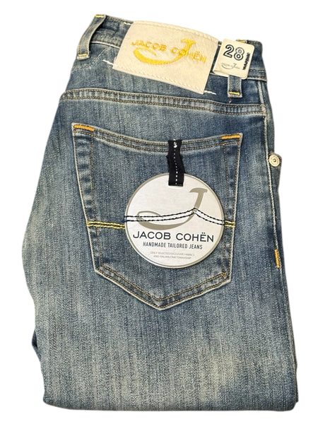 Jacob Cohen 688 Comfort Classic Pocket Cotton Jeans – Riflessi