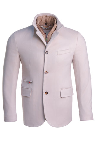 Kired by Kiton TIPAS Cashmere Overcoat w/ Goose Down Vest