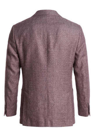 Back of taupe blazer