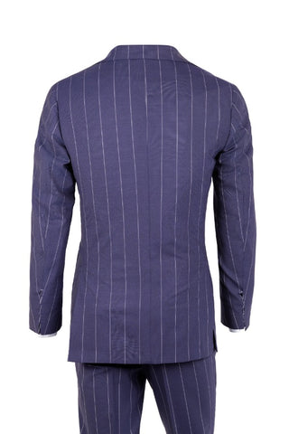 Sartorio Virgin Wool Jumbo Pinstripe Suit