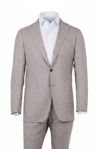 Sartorio Virgin Wool Pinstripe Suit