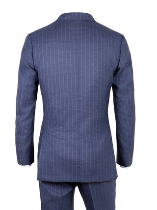 Sartorio Virgin Wool Pinstripe Suit