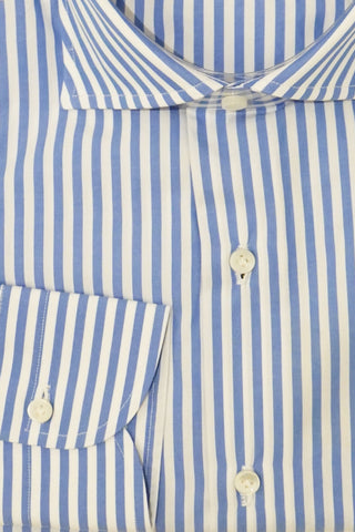 Sartorio Jumbo Pinstripe Cotton Dress Shirt