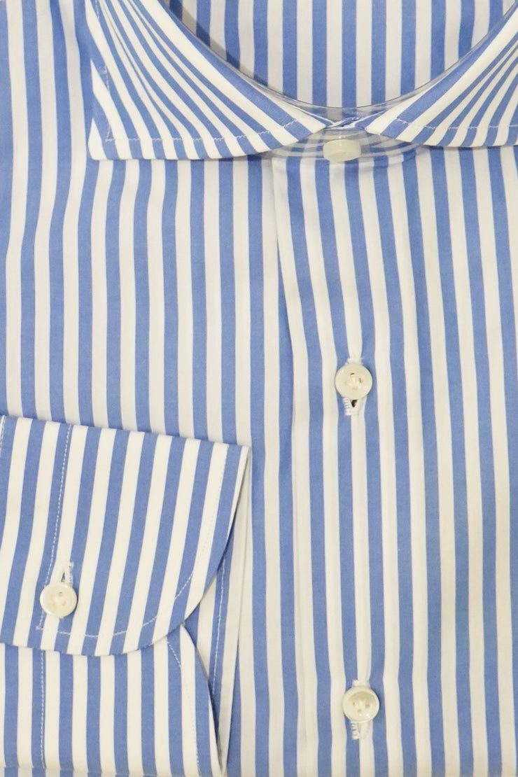 Sartorio Jumbo Pinstripe Cotton Dress Shirt