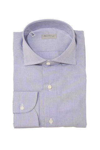 Sartorio Micro Box Check Cotton Dress Shirt