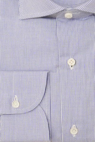 Sartorio Micro Box Check Cotton Dress Shirt