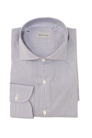 Sartorio Micro Box Check Cotton Dress Shirt