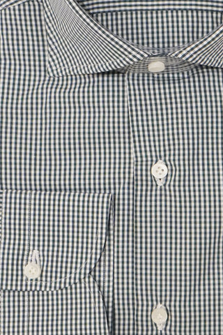 Sartorio Micro Gingham Cotton Dress Shirt