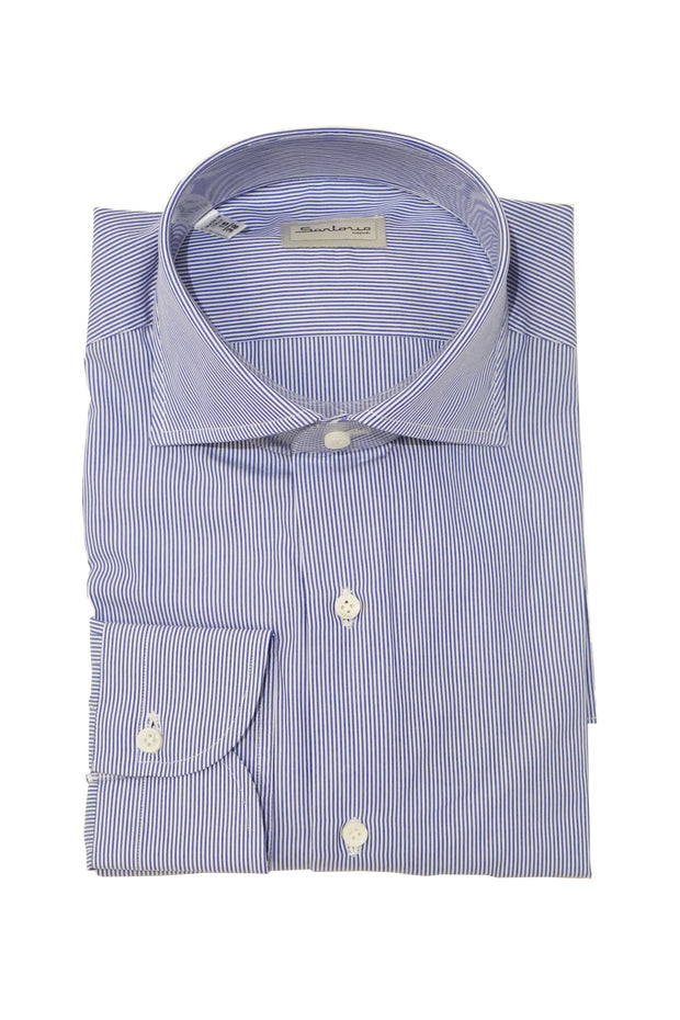 Sartorio Micro Pinstripe Cotton Dress Shirt