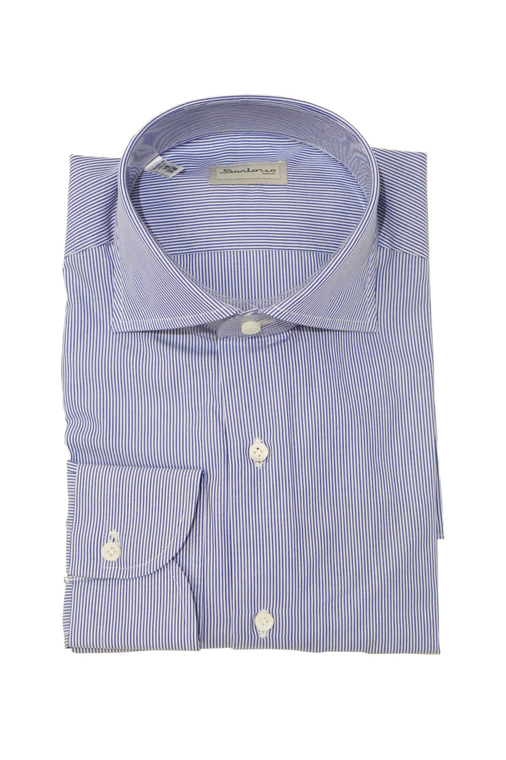 Sartorio Micro Pinstripe Cotton Dress Shirt